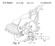 Patent # 7004214 